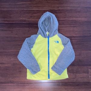 The north face fleece jacket boy size 4t